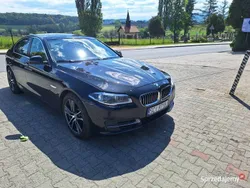 Czarny Używany 2016 BMW 520 Luxury Line Sedan/Limuzyna | 68 900 zł