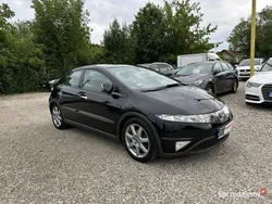 Czarny Używany 2007 Honda Civic Hatchback | 22 900 zł (Dość drogi)