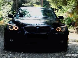 Czarny Używany 2007 BMW 530 Sedan/Limuzyna | 37 000 zł
