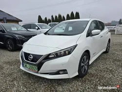 Biały Używany 2018 Nissan Leaf Hatchback | 59 900 zł (Uczciwa cena)