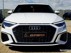 Biały Używany 2023 Audi A3 Sportback S-Line Hatchback | 104 700 zł