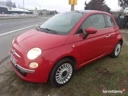 Czerwony Używany 2009 Fiat 500 Hatchback | 15 800 zł (Uczciwa cena)
