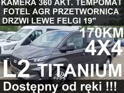 Szary (metalik) Nowe 2024 Ford Tourneo Custom Minivan | 275 643 zł (Dobra cena)