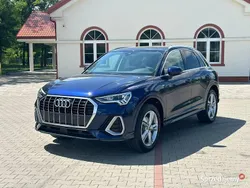 Granatowy Używany 2021 Audi Q3 S-Line SUV | 110 000 zł (Uczciwa cena)