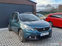 Niebieski Używany 2017 Peugeot 2008 SUV | 40 500 zł (Uczciwa cena)