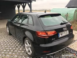 Czarny Używany 2018 Audi A3 Sportback Hatchback | 66 000 zł