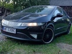 Czarny Używany 2007 Honda Civic Hatchback | 15 200 zł (Dobra cena)