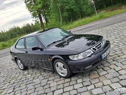 Czarny Używany 1999 Saab 9-3 Coupe | 10 900 zł