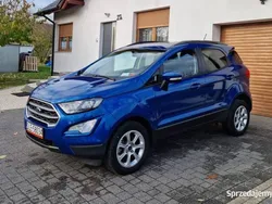 Niebieski Używany 2018 Ford Ecosport SUV | 59 900 zł (Drogi)
