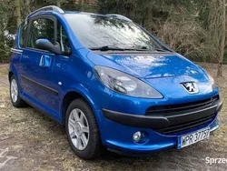 Niebieski Używany 2005 Peugeot 1007 Hatchback | 11 800 zł