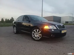 Czarny Używany 2006 Skoda Octavia vRS Sedan/Limuzyna | 14 500 zł (Uczciwa cena)