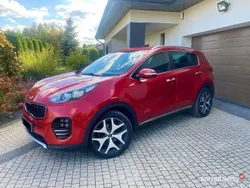 Bordowy Używany 2017 Kia Sportage 2 SUV | 65 500 zł (Dość drogi)