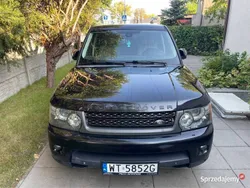 Czarny Używany 2009 Land Rover Range Rover Sport SUV | 47 000 zł