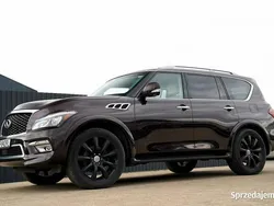 Bordowy Używany 2014 Infiniti QX80 SUV | 108 700 zł
