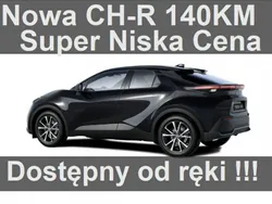 Czarny Nowe 2024 Toyota C-HR Style SUV | 138 900 zł (Uczciwa cena)