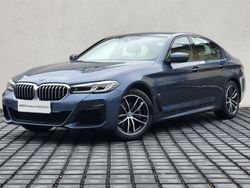 Niebieski arctic race metalizowany Używany 2023 BMW 520 Shadowline Sedan/Limuzyna | 199 900 zł (Dość drogi)
