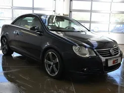 Czarny Używany 2007 VW Eos Kabriolet | 8800 zł