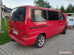 Czerwony Używany 1997 VW T4 Van | 17 500 zł (Uczciwa cena)