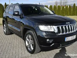Czarny (metalik) Używany 2011 Jeep Grand Cherokee Overland SUV | 50 900 zł (Uczciwa cena)