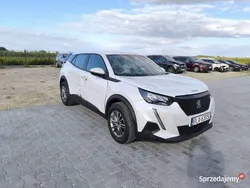 Biały Używany 2021 Peugeot 2008 SUV | 28 700 zł