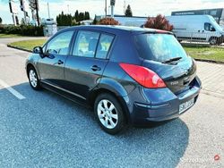 Granatowy Używany 2008 Nissan Tiida Hatchback | 12 900 zł