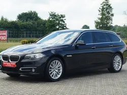 Czarny Używany 2014 BMW 520 Luxury Line Sedan/Limuzyna | 62 900 zł (Super Cena)
