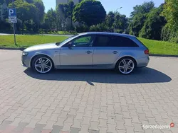Szary Używany 2009 Audi A4 S-Line Kombi | 28 300 zł (Uczciwa cena)
