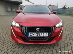 Bordowy (metalik) Używany 2020 Peugeot 208 Hatchback | 44 500 zł (Uczciwa cena)