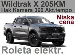 Szary Nowe 2025 Ford Ranger Wildtrack Pickup | 229 395 zł (Uczciwa cena)