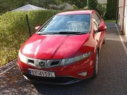 Czerwony Używany 2009 Honda Civic Hatchback | 14 900 zł (Dobra cena)
