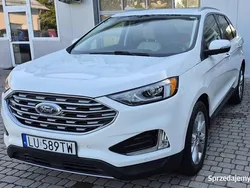 Biały Używany 2020 Ford Edge Titanium SUV | 83 900 zł (Super Cena)