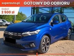 Niebieski Nowe 2025 Dacia Sandero Expression Hatchback | 69 700 zł (Uczciwa cena)