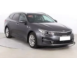 Szary Używany 2018 Kia Optima 2 Kombi | 49 999 zł (Uczciwa cena)