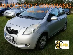 Szary Używany 2007 Toyota Yaris Hatchback | 14 999 zł (Uczciwa cena)