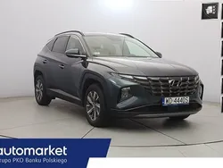 Niebieski (metalik) Używany 2021 Hyundai Tucson SUV | 119 850 zł (Dość drogi)