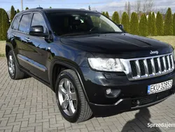 Czarny (metalik) Używany 2011 Jeep Grand Cherokee Overland SUV | 51 900 zł (Uczciwa cena)