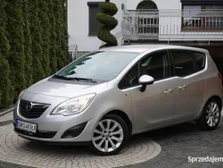 Srebrny Używany 2010 Opel Meriva Minivan | 19 900 zł (Uczciwa cena)