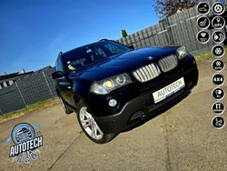 Granatowy Używany 2008 BMW X3 SUV | 36 000 zł