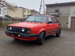 Czerwony Używany 1989 VW Golf II Sedan/Limuzyna | 8800 zł