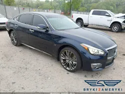 Niebieski ciemny Używany 2017 Infiniti Q70 Sedan/Limuzyna | 44 240 zł