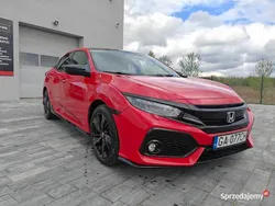 Czerwony Używany 2017 Honda Civic Sport Hatchback | 65 900 zł (Super Cena)