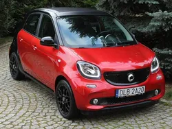 Bordowy Używany 2015 Smart ForFour Hatchback | 30 800 zł