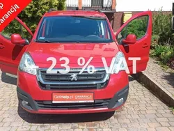 Bordowy Używany 2016 Peugeot Partner Minivan | 19 999 zł (Super Cena)