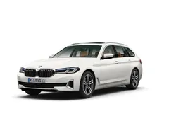 Mineral white metallic metalizowany Używany 2020 BMW 520 Luxury Line Kombi | 154 000 zł (Drogi)