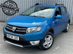Niebieski Używany 2013 Dacia Sandero Stepway Hatchback | 25 900 zł (Drogi)
