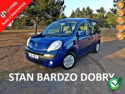 Niebieski Używany 2009 Renault Kangoo Happy Family Minivan | 14 990 zł