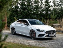 Biały Używany 2023 Mercedes CLA35 AMG AMG Sedan/Limuzyna | 249 777 zł