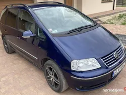 Granatowy Używany 2010 VW Sharan Trendline Minivan | 27 000 zł