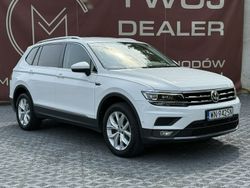 Biały (metalik) Używany 2020 VW Tiguan Allspace SUV | 129 800 zł (Dość drogi)