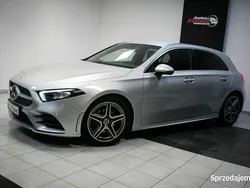 Srebrny Używany 2021 Mercedes A180 AMG Hatchback | 112 900 zł (Dość drogi)
